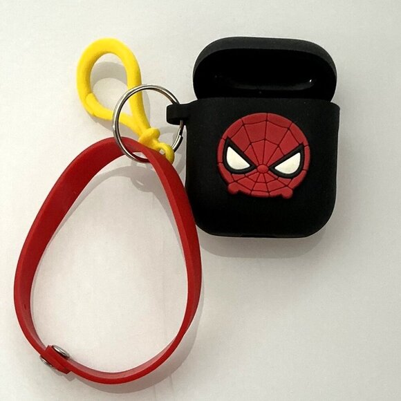 NEW MARVEL SPIDER-MAN AIRPOD SILICONE CASE - Picture 1 of 6